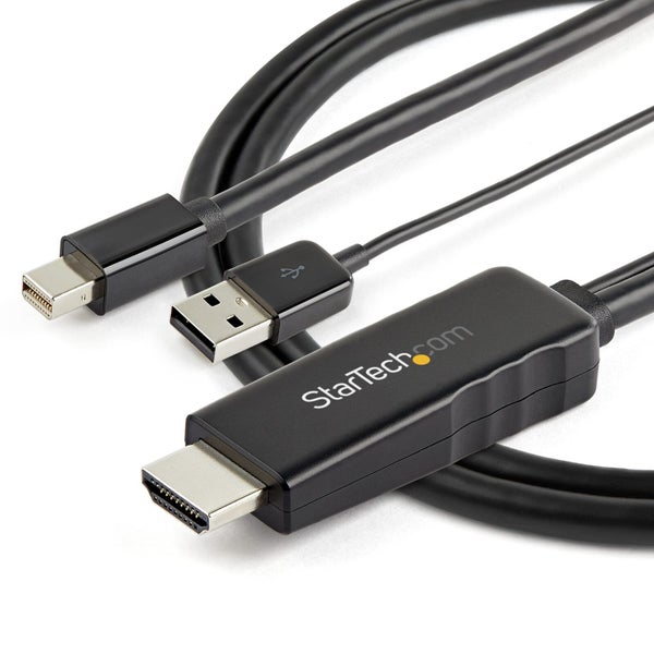 Star Tech 1M 4K 30Hz Active Male HDMI to Male Mini Displayport Cable Converter Carousel 5