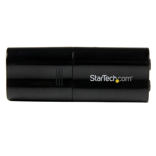 Star Tech USB Stereo Audio Adapter External Sound Card 3.5mm Jack for Computer Carousel 4