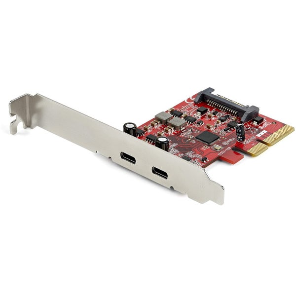 Star Tech Dual Port 10Gbps Speed USB-C 2 Ports PCI Express PC Expansion Card Carousel 1