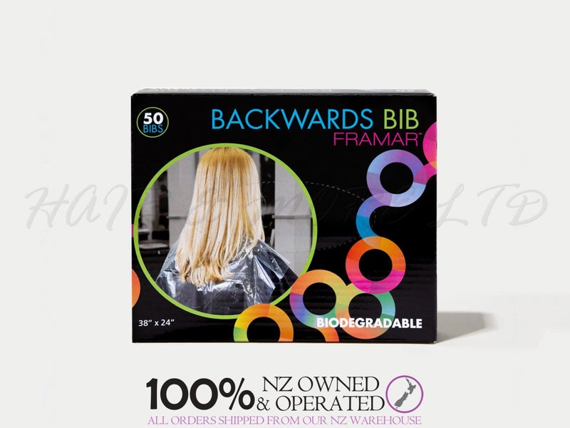 Framar Backward Bibs - 50 Biodegradable Bibs Carousel 1
