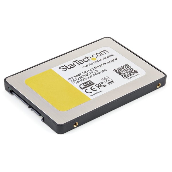 Star Tech 6Gbps M.2 SSD to 2.5 SATA III Hard Drive Adapter Converter w Housing Carousel 1