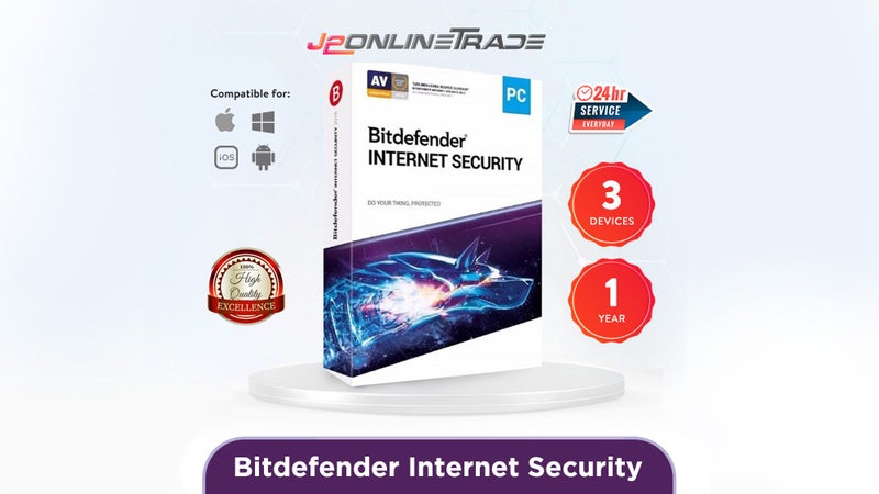 Bitdefender Internet Security Latest Version - 3 Device 1 Year Carousel 1