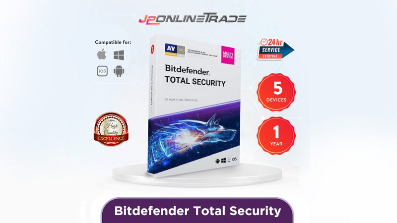 Bitdefender Total Security Latest Version - 5 Device 1 Year Carousel 1