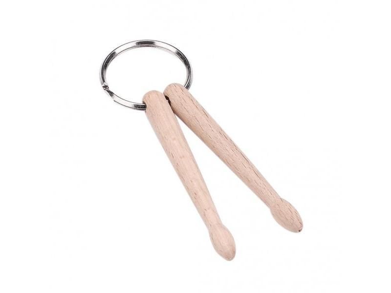 Mini Drumsticks Keychain Beech Drum Sticks Percussion Music Gift Carousel 1