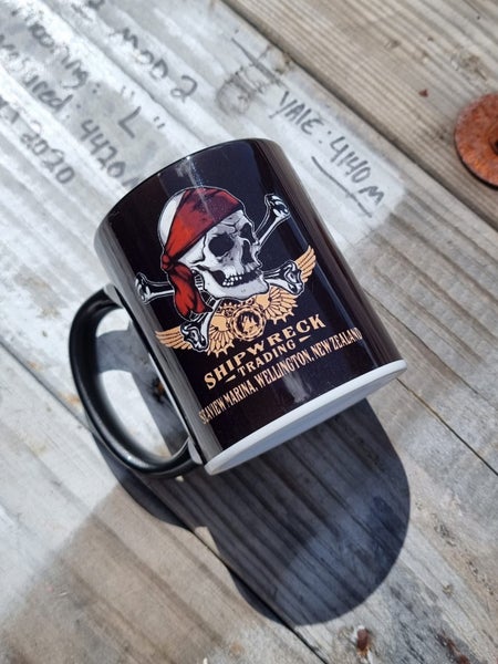 SHIPWRECK BLACK COFFEE MUG [17396] Carousel 2