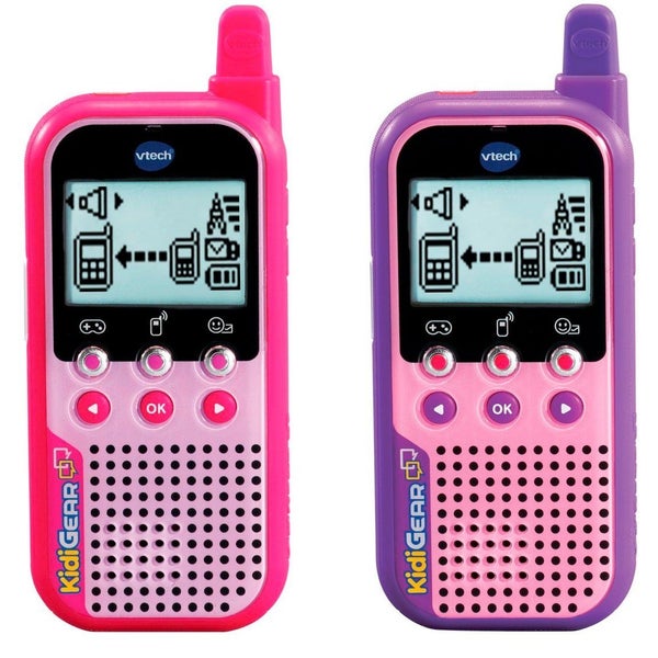 VTECH KIDIGEAR WALKIE TALKIES PINK Carousel 1