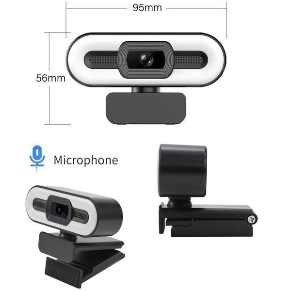 Dynamic HD 2k Auto Focus Webcam with Microphone & Light "Limited 7-Day Special" Carousel 7