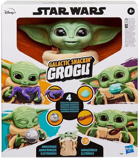 Star Wars: Mandalorian - Galactic Snackin’ Grogu (The Child) Animatronic Edition Carousel 1