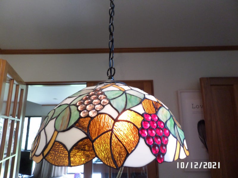 Tiffany leadlight 40cm TO FIT YOUR Lamp"Orchard 161466" Carousel 2