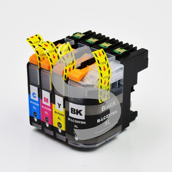 LC237XL / LC235XL LC237 LC235 Compatible Brother Set of 4 - Bk/C/M/Y Carousel 1