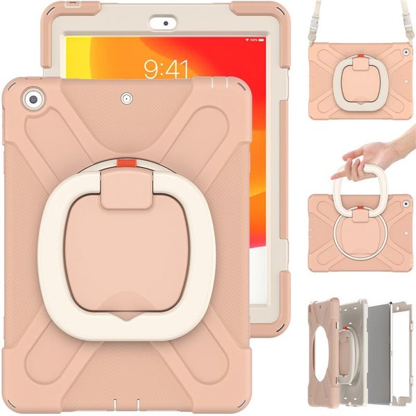 Tablet Case For Samsung Galaxy Tab A 10.1inch T510/T515(2019) -Rose Gold Carousel 1