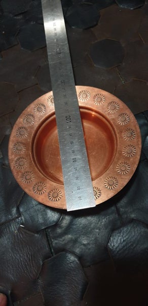 Vintage Copper Dish Carousel 3