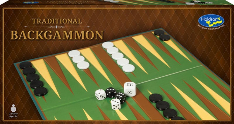 Holdson Traditional Board Game Backgammon Carousel 1