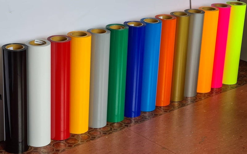 VINYL FOR HEAT TRANSFER – PU VINYL HTV 100 cm * 50 cm Carousel 1