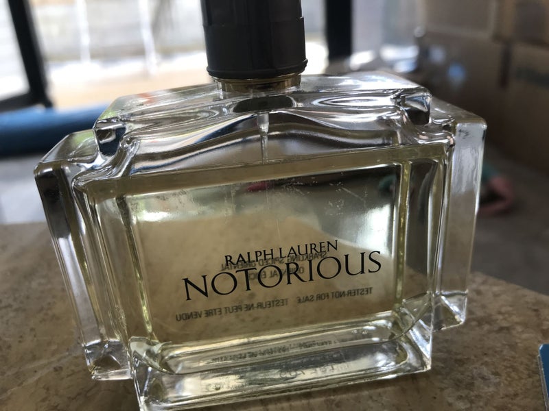 NOTORIOUS By RALPH LAUREN EAU DE PARFUM 65 OF 75 MLS NO BOX NO LID Carousel 1