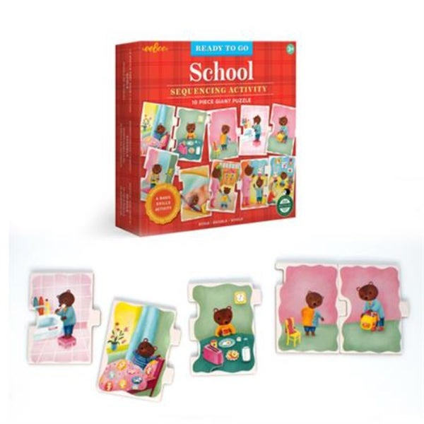 Ready to Go Puzzle - eeBoo School Carousel 1