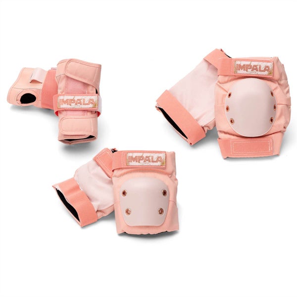 Impala Protective Safety Pad Set Marawa Rose Gold Adult Size Carousel 1