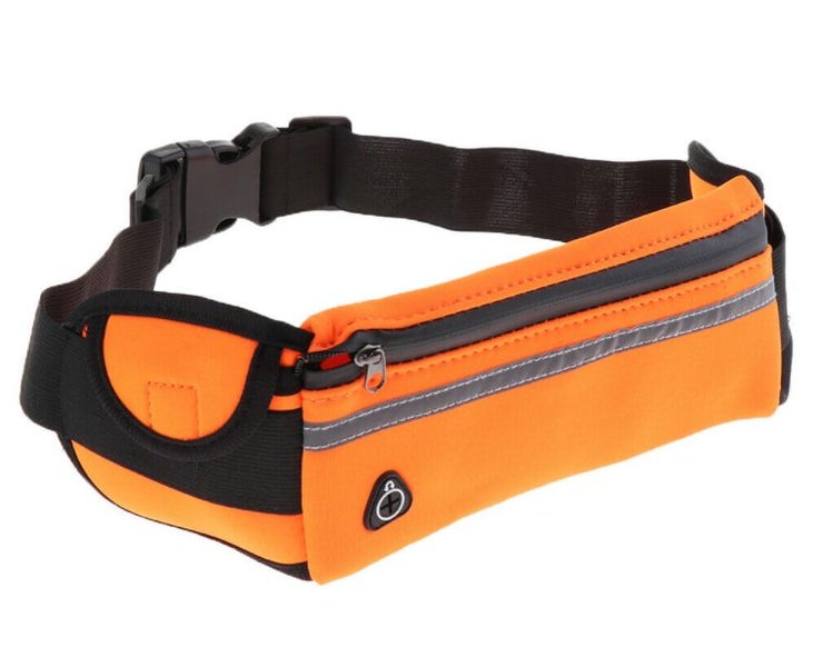 Unisex Waterproof Running Belt Bum Waist Pouch Carousel 1