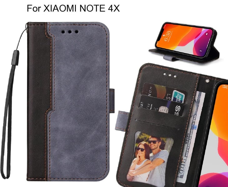 XIAOMI NOTE 4X Case Wallet Denim Leather Case Cover Carousel 1