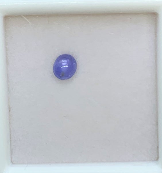 0.44ct 100% Untreated Natural Burma Sparkling Light Blue StarSapphire Gemstone Carousel 2