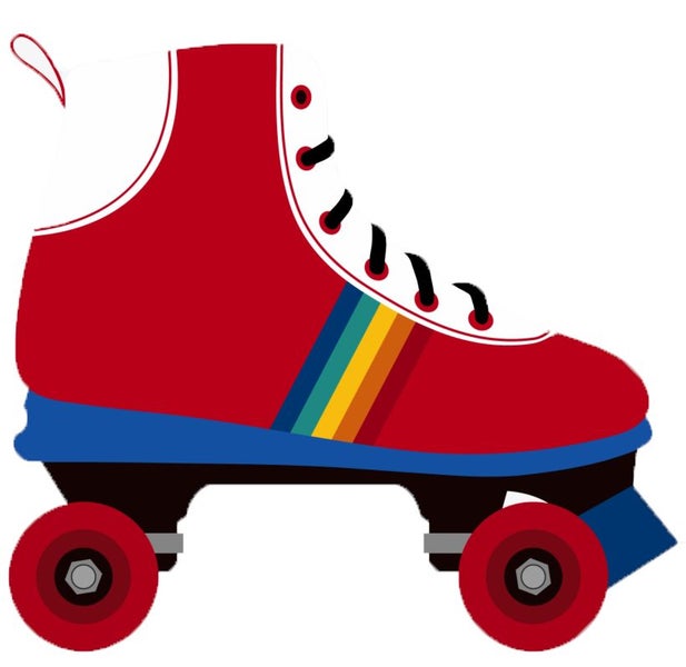 Adults Kids Roller Skates Shoes Sports White Men T Shirt Tee Top Carousel 3