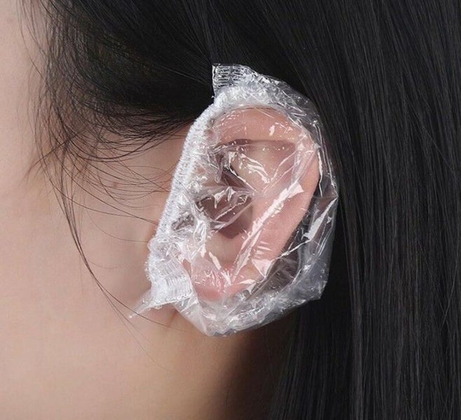 Ear Protector Caps Disposable Clear 100Pcs Carousel 2