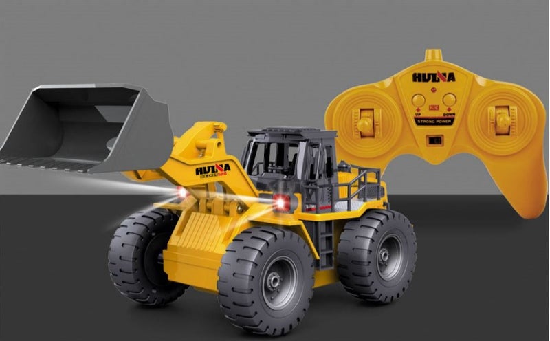 Remote Control Bulldozer, HUINA 1520 , 1:18, 2.4G, 6CH, Alloy, Rechargeable Carousel 1