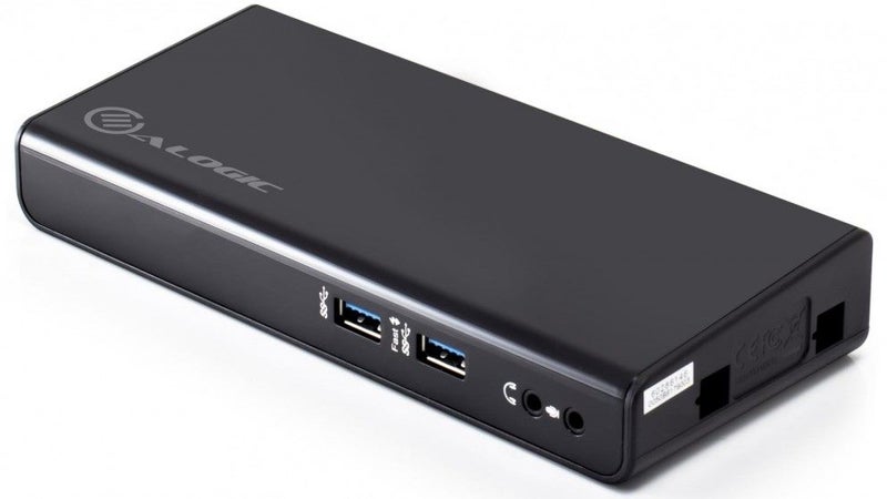 Laptop USB 3.0 Docking Station HDMI DVI Dual Video with Power with USB 3.0 Hub Carousel 1