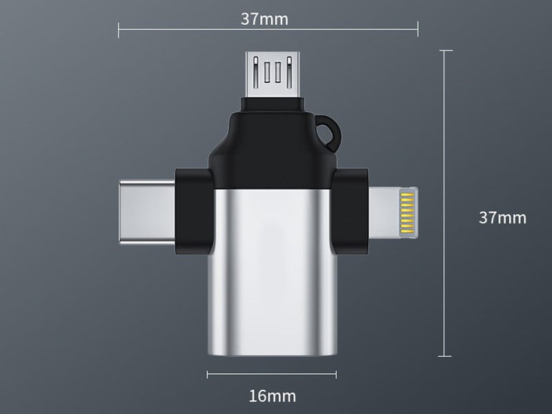 PTN New 3in1 USB OTG Adapter Sale Sale Carousel 2