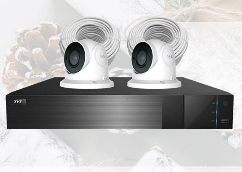 TVT- Chanel Kit with 5mp IP66 Camera Carousel 1