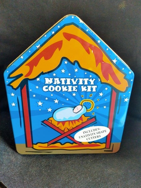 Nativity cookie kit Tin Carousel 1