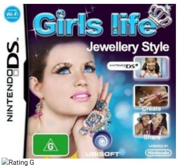 Girls Life Jewellery Style - Nintendo DS Carousel 1