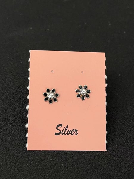 Sterling Silver CZ Studs-Brand new Carousel 1