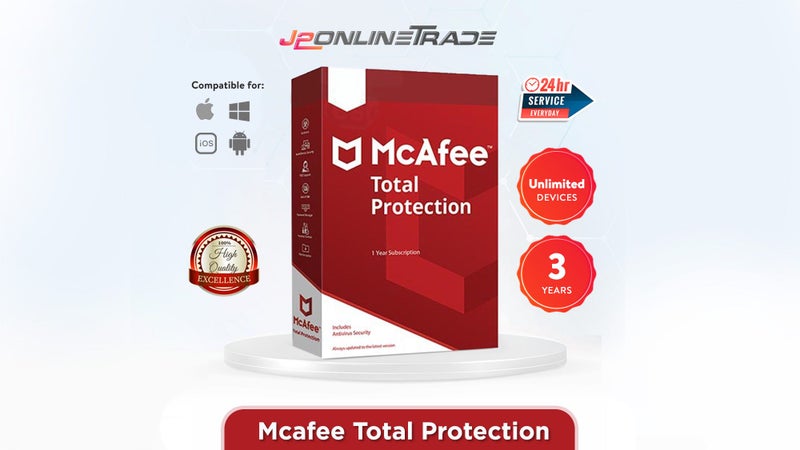 McAfee Total Protection - Unlimited Device 3 Year Carousel 1