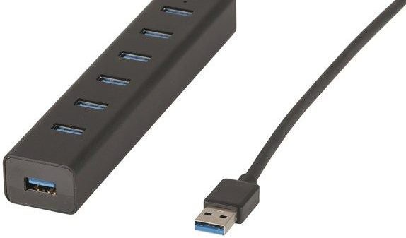 USB 3.0 7 Port Slimline Hub Carousel 1
