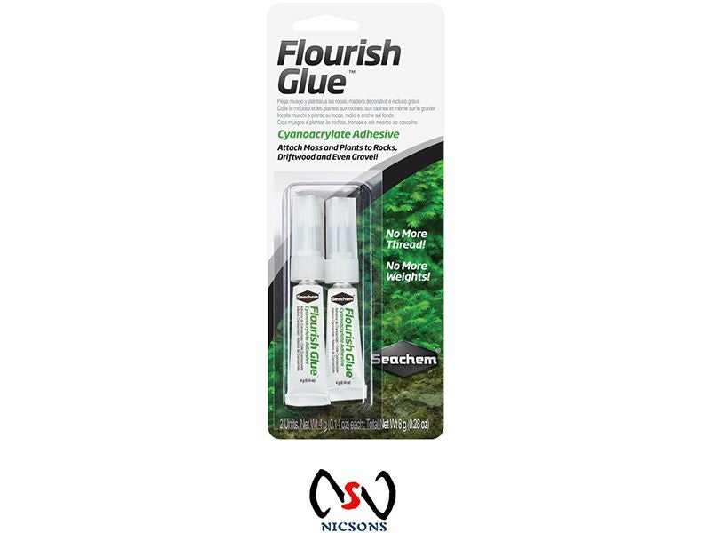 Seachem Flourish Glue 2x4g Carousel 1