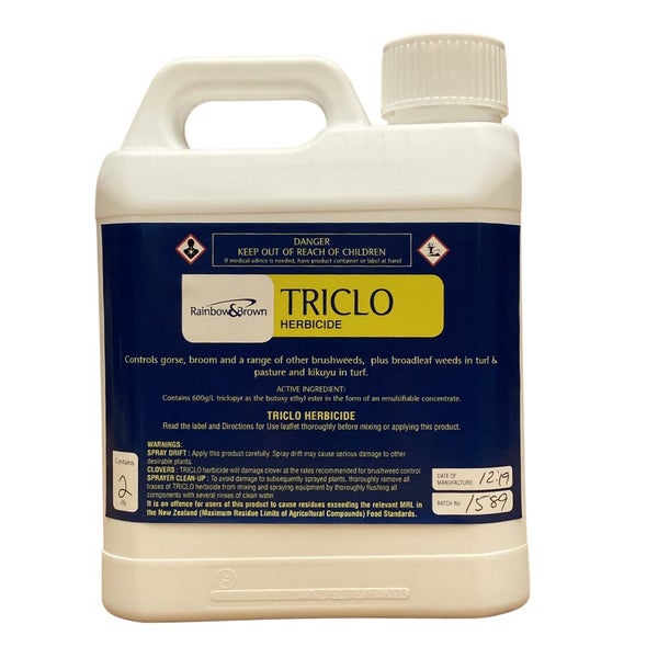 KILL WEEDS BUT PROTECT GRASS - TRICLO SELECTIVE HERBICIDE - 2 LITRE Carousel 1