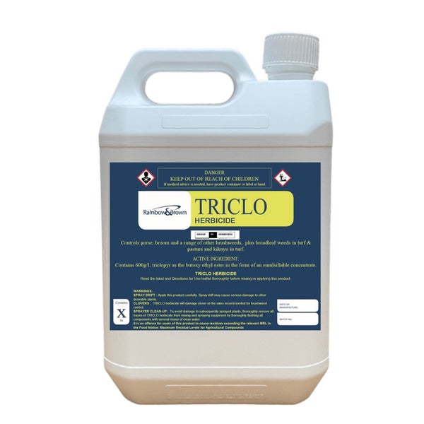 KILL WEEDS BUT PROTECT GRASS - TRICLO - 5 LITRE - SELECTIVE WEED KILLER Carousel 1