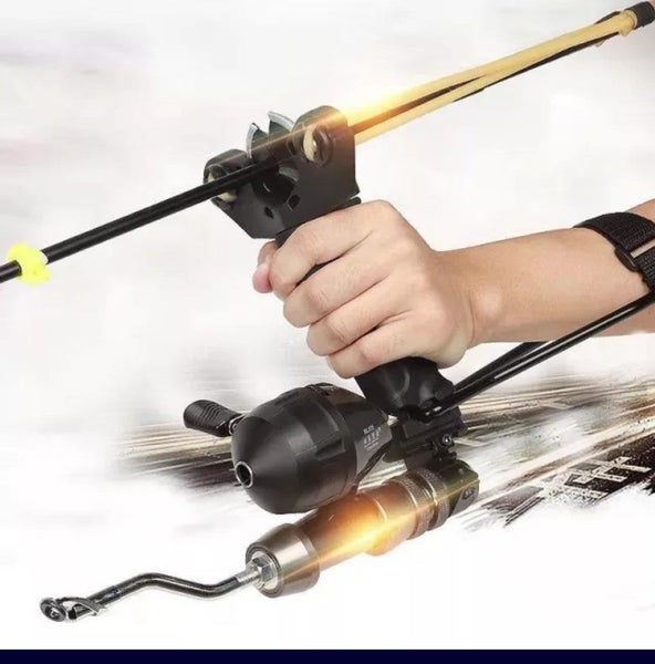 SLINGSHOT / SLINGBOW - Fishing Combo - Rod, reel, 2 fishing arrows + 100 ammo Carousel 1
