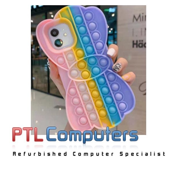 *** Free Shipping *** iPhone 12 Mini Pop It Bubble Fidget Toy Case Carousel 2