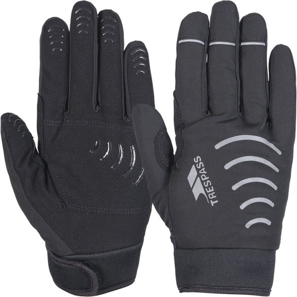Trespass Adults Crossover Waterproof Gloves - Black Carousel 1