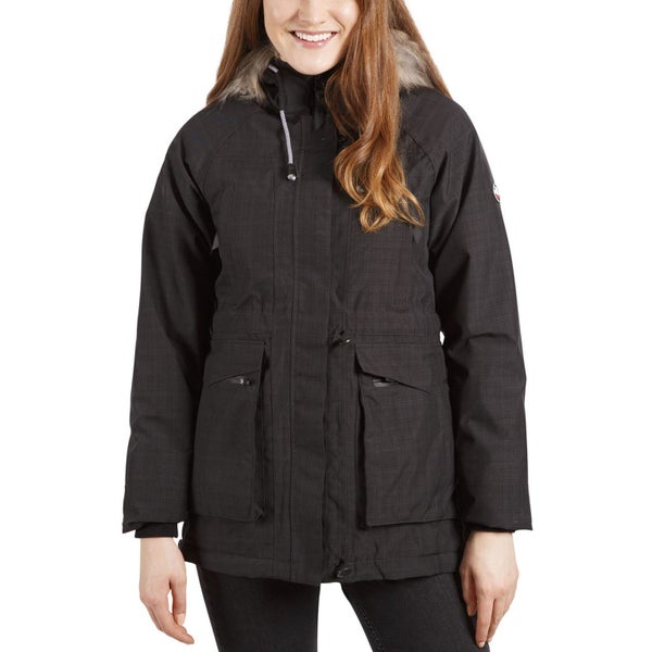 Trespass Womens Caption Waterproof Parka Jacket Carousel 1