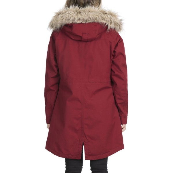 Trespass Womens Faithfull Waterproof Parka Jacket Carousel 2