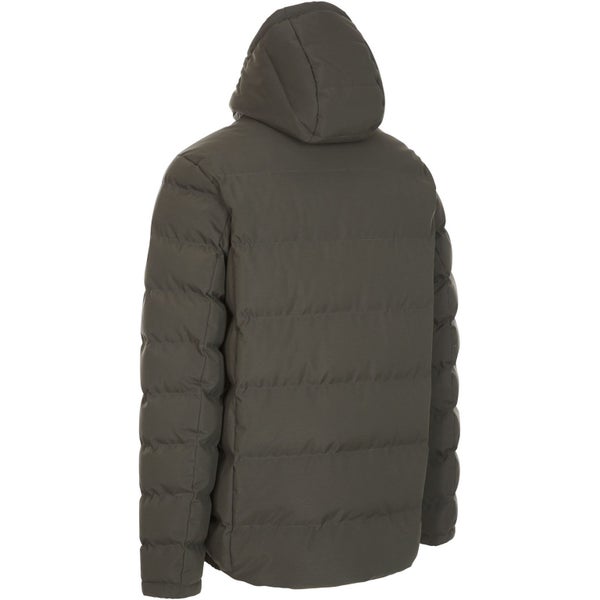 Trespass Mens Habbton Hooded Padded Jacket Carousel 2