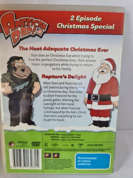 AMERICAN DAD CHRISTMAS SPECIAL - DVD Carousel 2