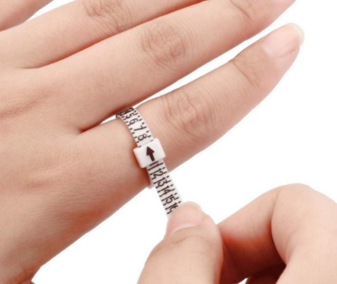 Ring Sizer for Women Men Measurement Tool Finger Sizes Carousel 1