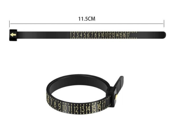 Ring Sizer for Women Men Measurement Tool Finger Sizes Carousel 3