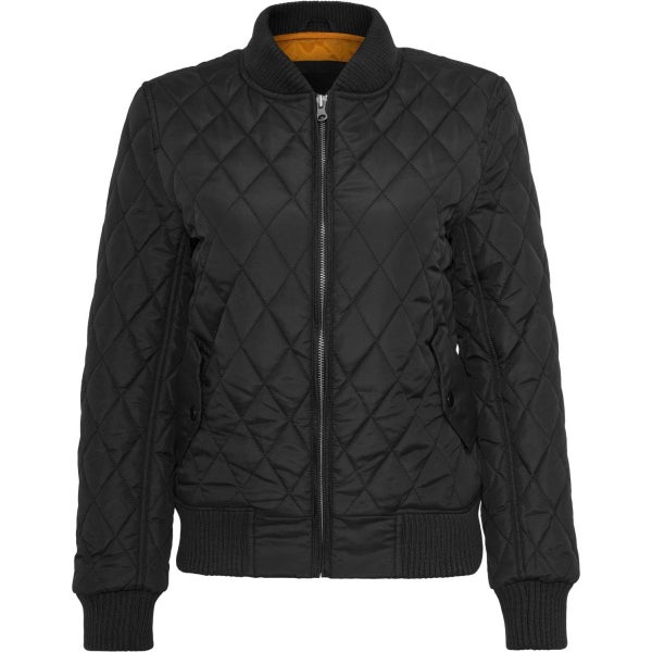 Urban Classics Ladies - DIAMOND QUILT NYLON Jacket Carousel 1