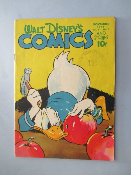 Walt Disney's COMICS AND STORIES #62 - from 1945. Carousel 1