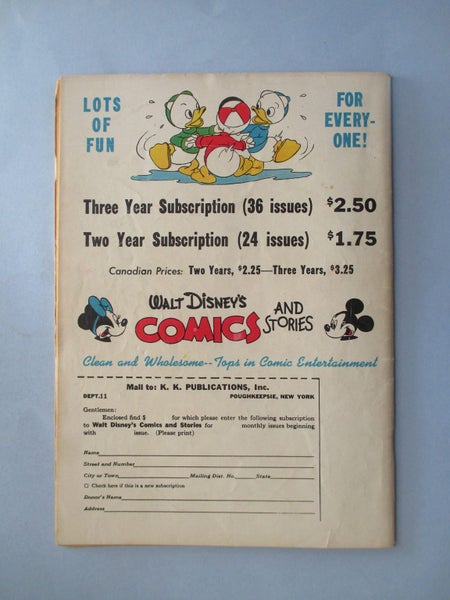Walt Disney's COMICS AND STORIES #62 - from 1945. Carousel 4